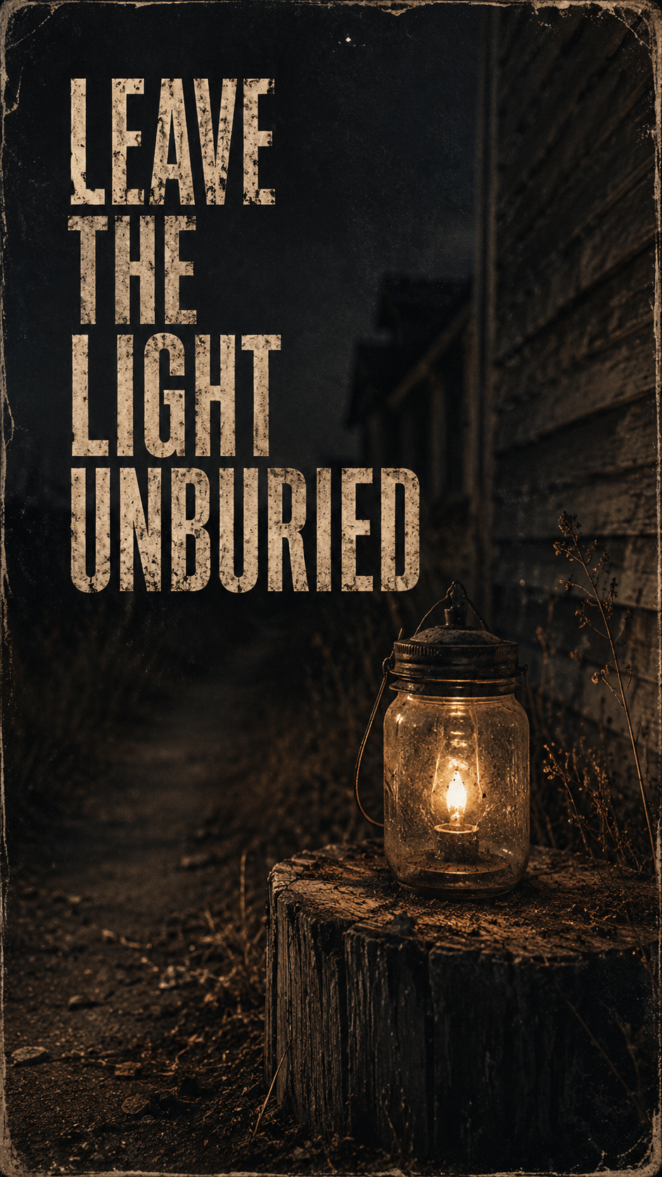 Leave the Light Unburied