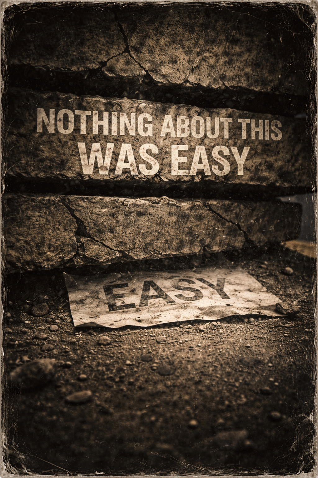 Nothing About This Was Easy